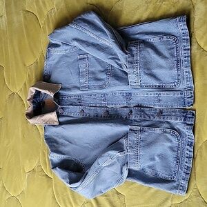GAP denim chore jacket sz medium NWT